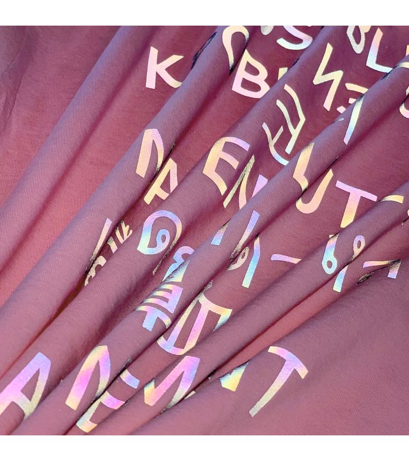 ФУТБОЛКА NOSEBLEED multilanguage pink